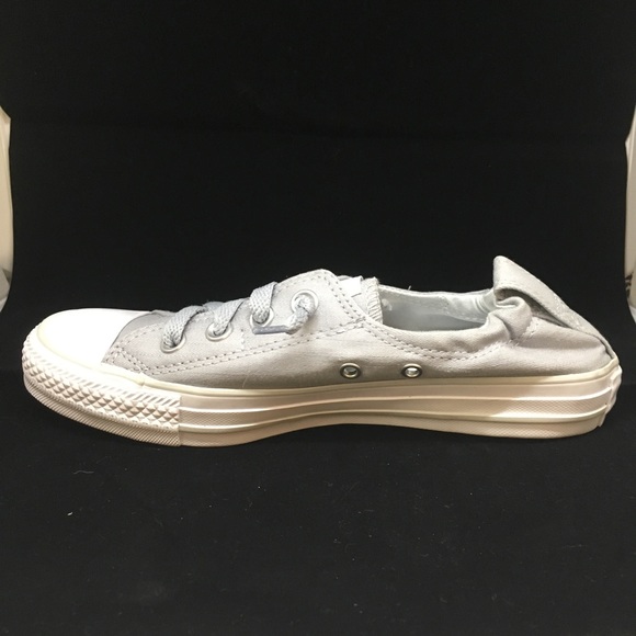 Gray Canvas Slip-on Converse - Picture 8 of 9